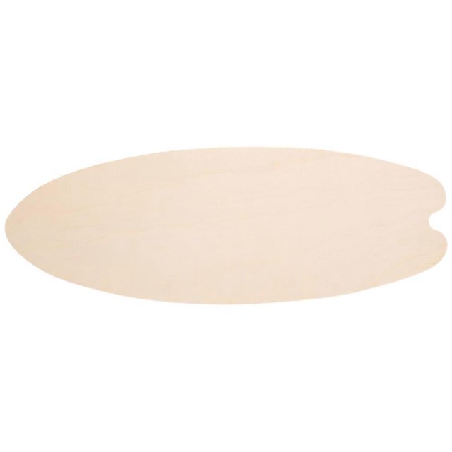 Wood Blank Surfboard Wall Pendant Surfboard Shape Wall Hanging Board Unfinished Surfboard