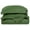 Hunter Green, variant on Soft and Durable Long-Staple Cotton Duvet Cover Set - Cal King, White