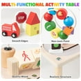 thumbnail image 3 of Mesa de actividades Busy Edition 8 en 1 para Montessori de más de 1 año, 3 of 7
