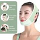 thumbnail image 5 of Fiudx Vendaje Reafirmante Facial, Reductor Eficaz de Papada, Banda Reafirmante para Una Piel Joven, Mascarilla Facial Ajustable, Rutina de Belleza Diaria, Apto para Hombres y Mujeres, Reutilizable y, 5 of 6
