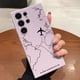 thumbnail image 1 of Funda de teléfono Desian de ruta de avión para Samsung Galaxy S25 S24 S23 S22 S21 S20 S10 Note 20 10 Lite Ultra Plus FE 4G 5G, 1 of 5