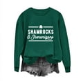 thumbnail image 2 of Chandail de la Saint-Patrick pour Femmes à Col Rond Imprimé Saint-Patrick Manches Longues, 2 of 4