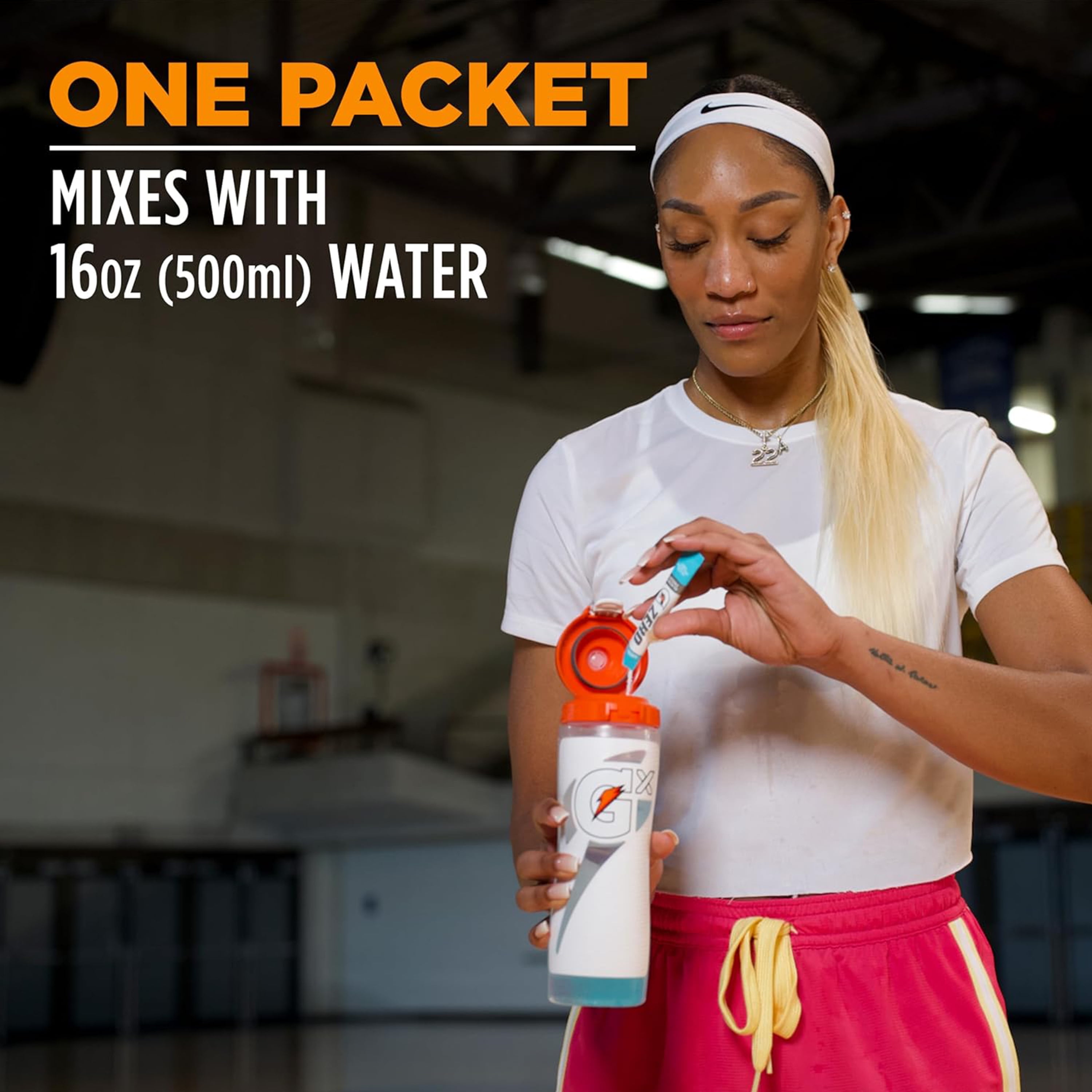 Gatorade G Zero Powder, 3 Flavor Glacier Cherry Variety Pack, 10 oz, 50 Count Packets