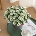 thumbnail image 3 of Under $5.00 Gmogad Little Simulation Bouquet Chamomile Wedding Home Decoration Chrysanthemum Jumping Orchid Chrysanthemum Small Fresh Artificial Flower Silk Flower, 3 of 4