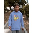 thumbnail image 2 of Chicken With A Tool Hoodie Juniors -Image by Shutterstock,  Medium, 2 of 4