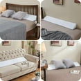 thumbnail image 7 of Teler Bed Wedge Pillow for Headboard,King Size (76"x10"x6") , Bed Gap Filler, White, 7 of 7