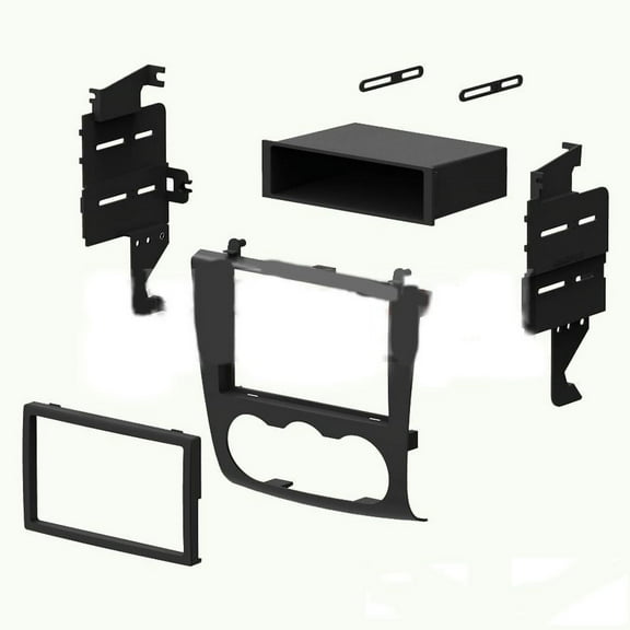 2007 2008 2009 2010 2011 2012 2013 Nissan Altima Single or Double Din Dash Kit For Stereo Replacement Install