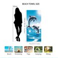 thumbnail image 6 of Oversized Mircofiber Beach Towel Quick Dry Pool Towel Large Lightweight Sand Free Beach Towel for Travel Sports Pool Swimming Bath Camping Yoga, 6 of 6