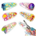 thumbnail image 6 of Luv Her Magical Confetti Hair Clips for Kids - 6pc Cute Character Charms Hair Accessories with Favorite Luv Her Characters, Ages 3+, 6 of 7