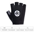 thumbnail image 6 of sunsanly 1 Pair Half-finger Cycling Gloves with Shock-Absorbing Pads Breathable Wear Resistant Bicycle Gloves with Fastener Tape, 6 of 7