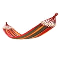 thumbnail image 3 of Hamaca de lona con columpio y palo curvado, antivuelco, para niños, doble, individual, para acampar al aire libre, 3 of 3