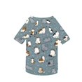 thumbnail image 5 of Dog Sweatshirt, Lightweight Animal Print, 1 Piece Gray Pet Shirt, Soft Breathable Apparel for Daily Wear Walking Outdoor Activities for Small Medium Large Dogs, 5 of 5