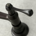 thumbnail image 2 of Kingston Brass KS3245BL Wall Mount Bathroom Faucet, Oil Rubbed Bronze, 2 of 3