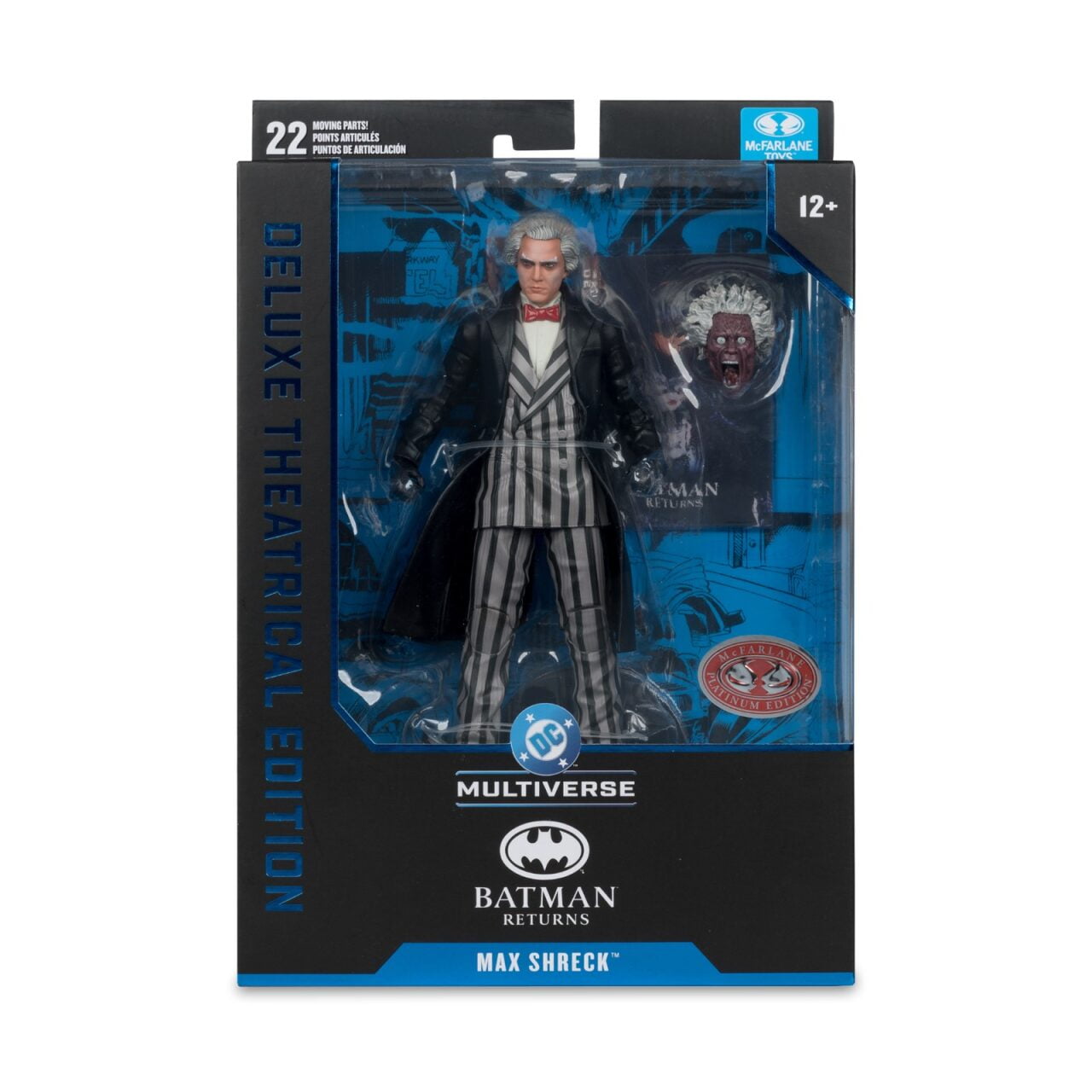 Max Shreck (DC Multiverse: Deluxe Theatrical Edition Batman Returns) 7" Red Platinum Edition Action Figure - McFarlane Toys