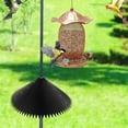 thumbnail image 3 of OIUR Squirrel Baffle for Birds Feeder Pole Universal Squirrel Guard with Spring 19-Inch Squirrel Barrier Stops Squirrels for Shepherd's Hook Birds Houses, 3 of 6