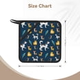 thumbnail image 2 of 2PCS Pot Holders for Kitchen - Heat Resistant Silicone Pot Holders with Hanging Loop, Cute Dog bird cat Non Slip Oven Hot Pads, Potholders for Decor Baking Cooking Kitchen, 2 of 6
