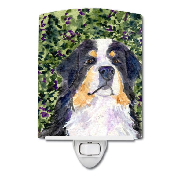Bernese Mountain Dog Ceramic Night Light