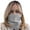 Knit Solid Gray, variant on Winter Knit Neck Warmer Tube Scarf Furry Inside for Men & Women (Gray Solid)
