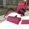 thumbnail image 6 of YWMJZEU Chaise Lounge Head Pillow Breathable Portable for Beach Chairs Soft with Elastic Red, 6 of 9