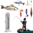 thumbnail image 4 of Barra Pesca Barril Caña Soporte Pescar Accesorios Base Desmontable Ajustable, 4 of 9