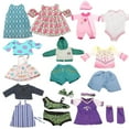 thumbnail image 2 of AlevRam 10 Sets 18 Inch Doll Clothes - Swimsuits, Summer Dresses, Bodysuits for 18" Dolls - Perfect Birthday & Christmas Gift for Kids Girls, 2 of 6
