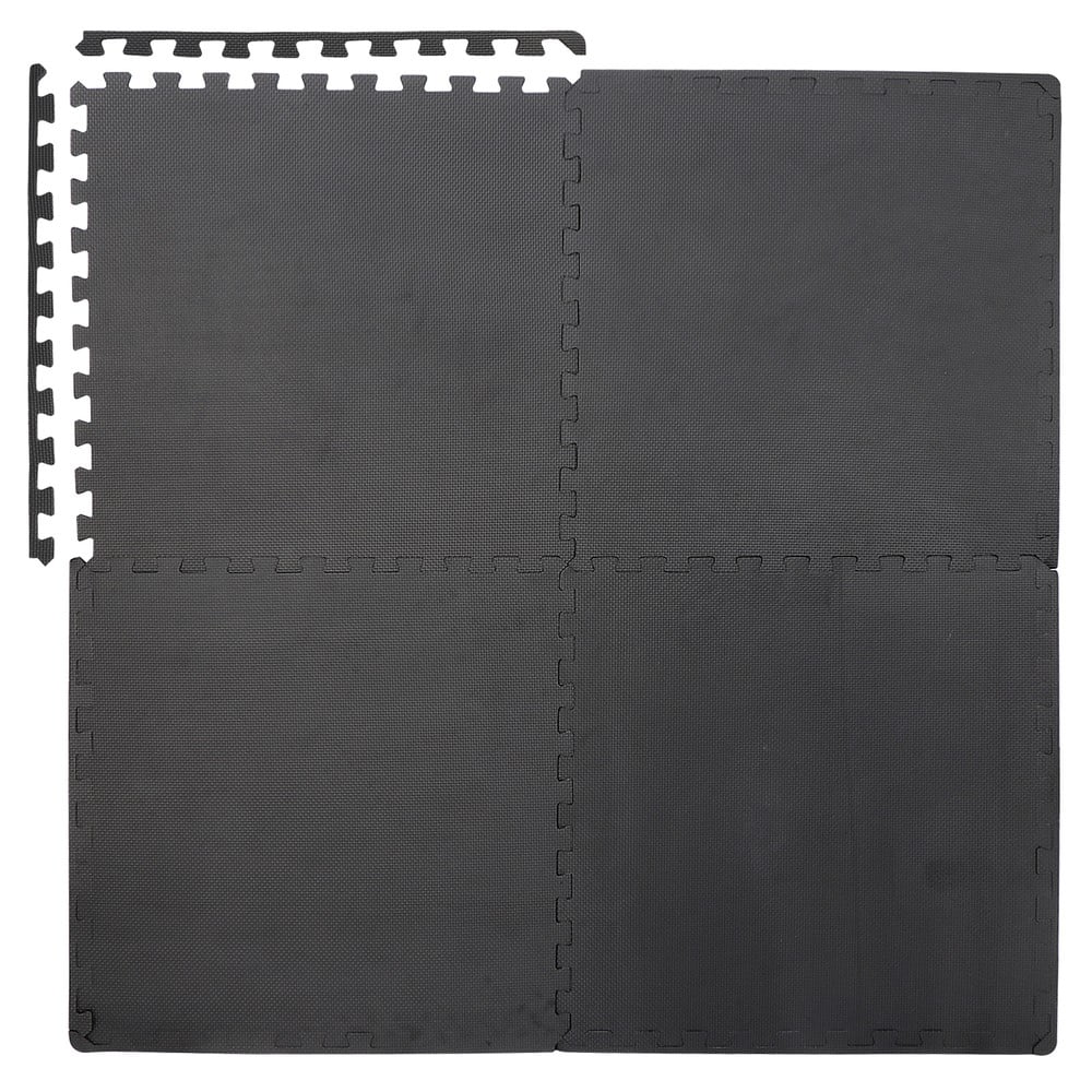 SONGMY 24 PCS Puzzle Exercise Mats, EVA Foam Interlocking Gym Equipment Mats