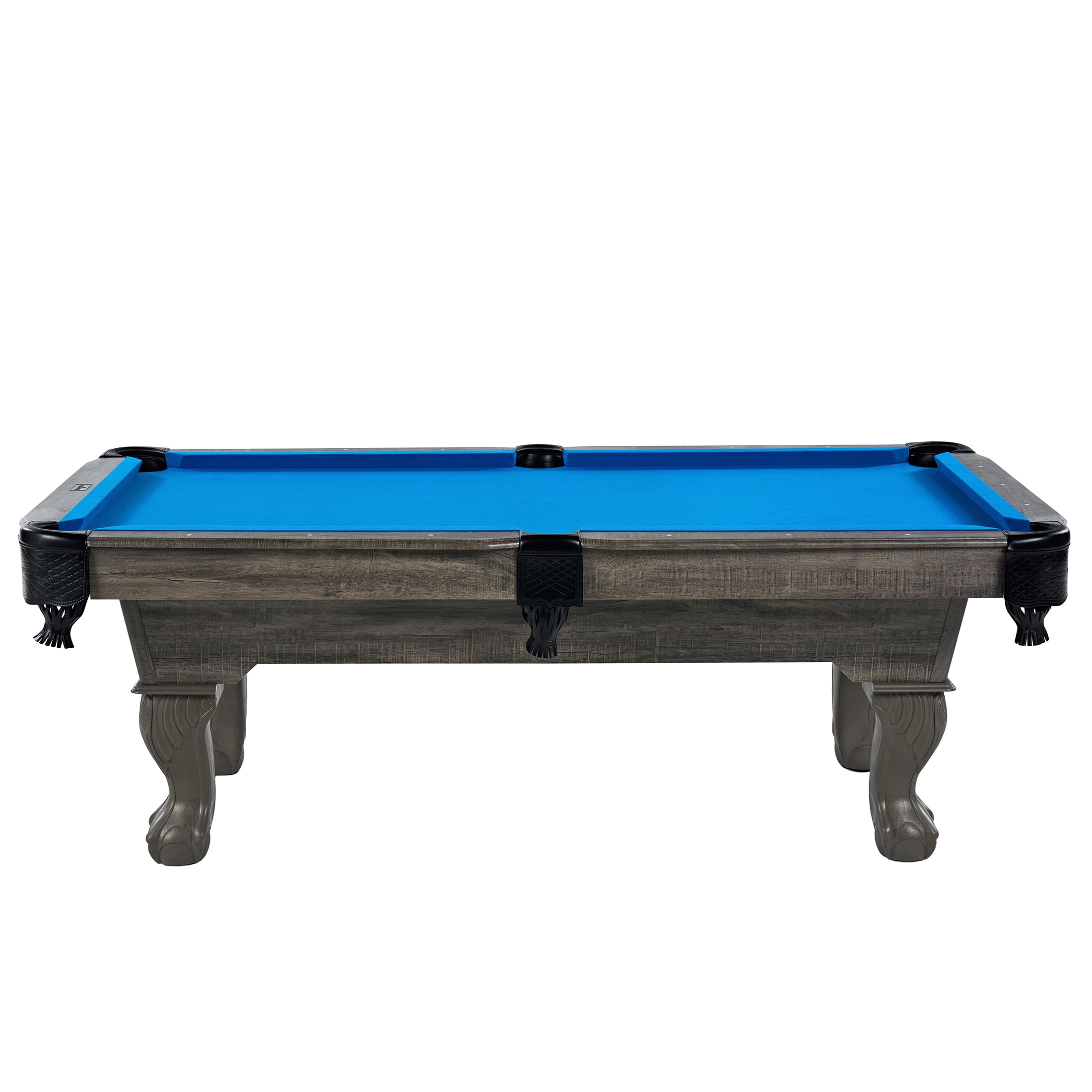 Barrington Billiards 7.5 ft Pool Table Set with Cue Rack & Dartboard, Blue