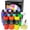 12 Colors, variant on Acrylic Paint, Shuttle Art 18 Colors Acrylic Paint Bottle Set (250ml/8.45oz), Rich Pigmented Acrylic Paints, Bulk Painting Supplies for Artists, Beginners and Kids on Rocks Crafts Canvas Wood Ceramic