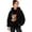 Z2-Black, variant on felwors Women's Oversized Pullover Pet Carrier Hoodie Cotton Blend Fleece Sweatshirt with Kangaroo Pocket Casual Navy for Size XXXXL