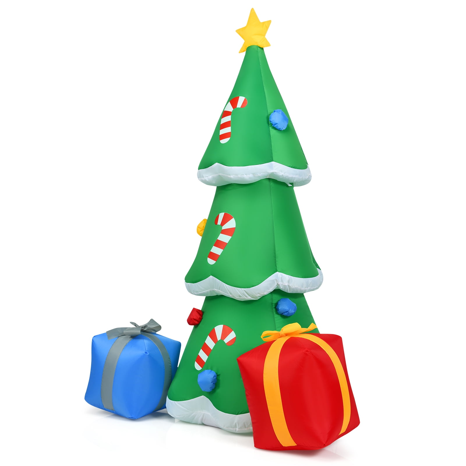 Topbuy Giant Inflatable Christmas Tree with 2 Gift Wrapped Boxes