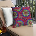 thumbnail image 2 of Ahgly Company Indoor Square Patterned Throw Pillow, 18 inch by 18 inch, 2 of 6