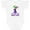 AA-White, variant on Inktastic 1st Mardi Gras Jester Hat Childs Party Boys or Girls Baby Bodysuit