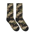 thumbnail image 4 of Athletic Socks Camouflage Print Pattern Sport Running Calf Socks Crew Socks for Men Women, 4 of 7