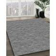 thumbnail image 3 of Ahgly Company Machine Washable Indoor Square Transitional Dim Gray Area Rugs, 6' Square, 3 of 7