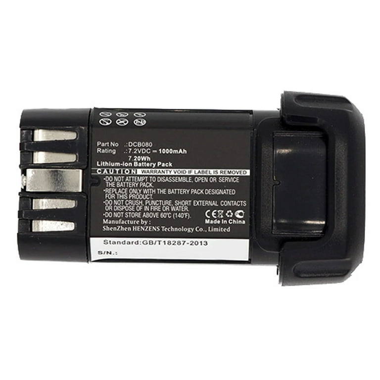  2000mAh Compatible with Black and Decker 60v Battery