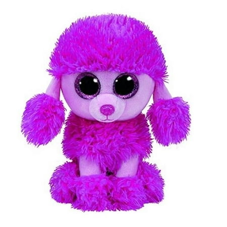 Toy Poodle Dog - Ty Patsey The Pink Poodle Dog Beanie Boos Stuffed Plush Toy