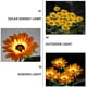thumbnail image 2 of GOOHOCHY 1pc Impermeable Forma de girasol Lámpara Césped Lámpara de energía solar Luz ambiental, 2 of 8