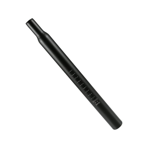 Unique Bargains 30.8x300mm Universal Bike Seat Post Aluminum Alloy Bicycle Saddle Pole Road Bike Seat Tube Mount Black