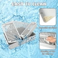 thumbnail image 6 of Adjustable Litter Box Step Ramp, 3-Step Litter Catcher Tray, for Auto Litter Robots, Easy Clean, for Kittens and Senior Cats, 6 of 8