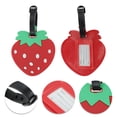 thumbnail image 3 of Unique Bargains 1 Pc Strawberry Luggage Tag for Travelling Red, 3 of 3