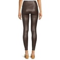 thumbnail image 2 of Time and Tru Women's Faux Leather Leggings, Full Length, Sizes XS-XXXL, 2 of 5
