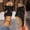 A_ Black, variant on Women's Summer Beach Wedge Heel Solid Open Toe Platform Slippers, Stylish Lightweight Elevated Footwear for Casual Daily Outdoor Wear Sky Blue 36