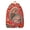 Orange, variant on Vintage Bohemian Print Backpack for Adults, Large Capacity Boho Style Bookbag with Front Pocket, School Backpack for Students, Commute Travel College, Great Gift