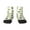 2 Black-2, variant on Funny Avocado In Mexican Clothes Pattern Quarter Crew Socks,Toe Seamed Ankle Socks,Cotton Cushioned Breathable Athletic Crew Sports Socks