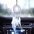 thumbnail image 3 of Atrapasueños para colgar en el coche, atrapasueños de plumas vintage, atrapasueños de estrellas de plumas vintage, decoración del hogar, calidad superior, 3 of 8