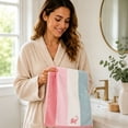 thumbnail image 5 of 53x29 Inch Cotton Towel, Pure Cotton Lightweight Soft Super Water Absorbent Design, Bath Cloth for Bathroom Home Daily Shower Washing With Two Color Options, 5 of 6