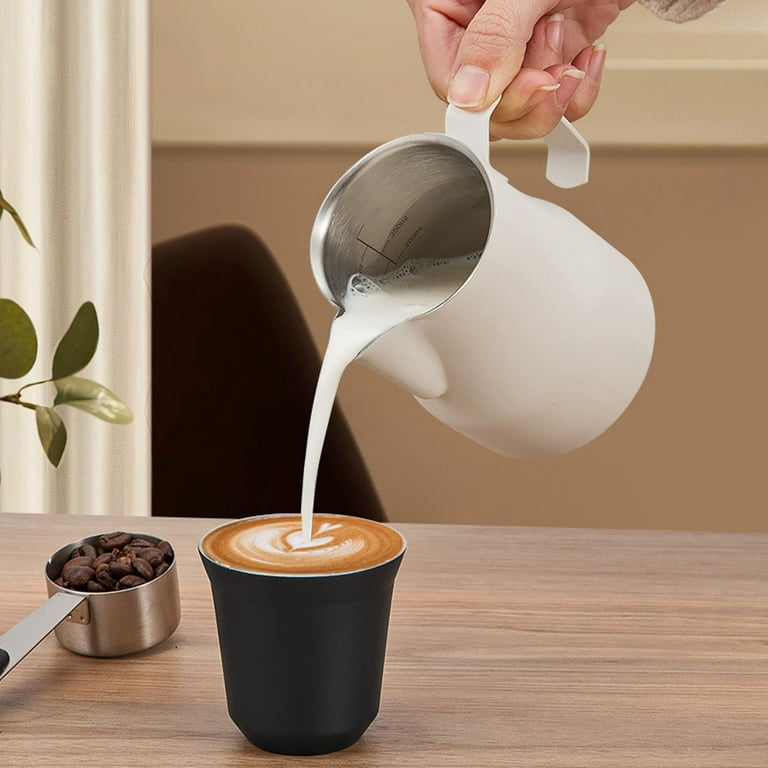 DOITOOL 4pcs Wooden Milk Cup Coffee Dispenser Water Jug Dispenser