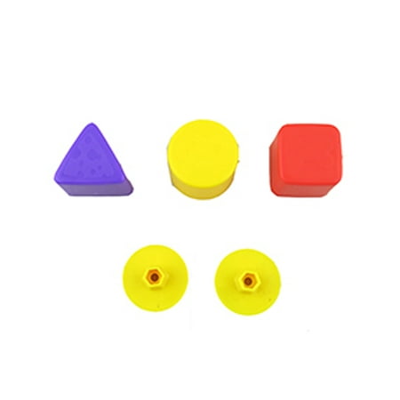 Fisher-Price Laugh and Learn Stride-to-Ride Puppy W9740 - Replacement Parts - Includes 3 Shapes and 2 Hubs