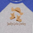 thumbnail image 4 of Inktastic Daddy's Little Cowboy Boys Baby Bodysuit, 4 of 5