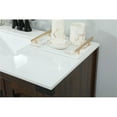thumbnail image 4 of Elegant Decor Grant 32" Aluminum MDF Single Bathroom Vanity in Expresso, 4 of 8